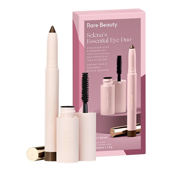 Set Selena's Essential Eye Duo - Çubuk göz farı ve maskara göz seti, RARE BEAUTY